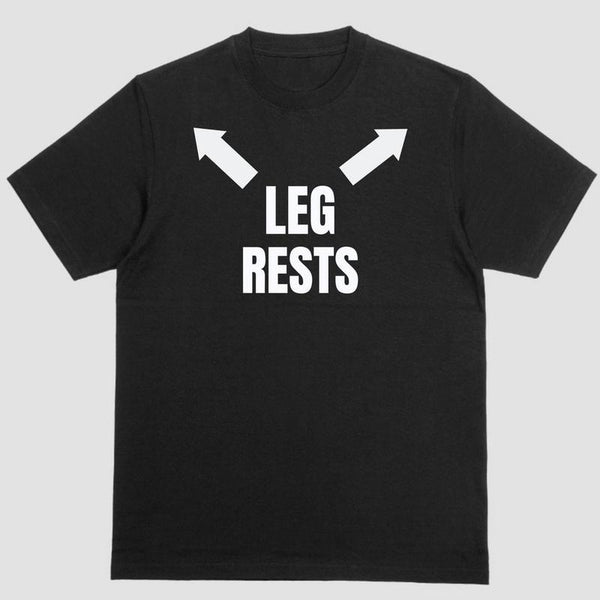 Short sleeve shirt, LEG RESTS streetwear for men women