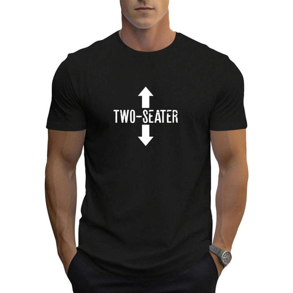 Men's Letter Graphic Round Neck Tee, Summer Clothes, Stylish Short Sleeve T-shirt for Daily Wear, Soft Summer Top, Streetwear